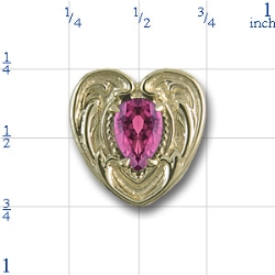 80971 Pink Tourmaline Bracelet Slide 